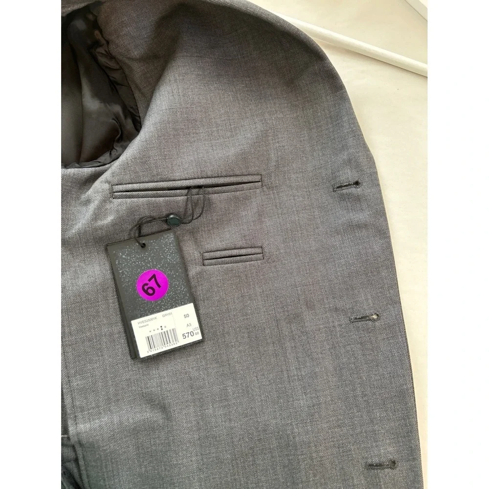 The‎ Kooples Grey Wool Blend Suit Jacket Blazer Mens Size Medium